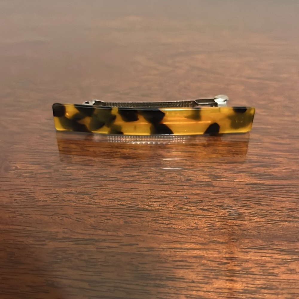Women's Tortoise Shell Pattern Hair Clip Barrette